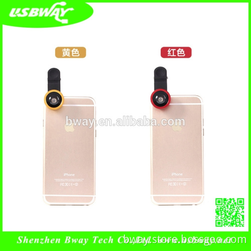 Shenzhen OEM ODM factory wholesale Phone Lens 3 in 1 for xiaomi with high quality Optical Glass Fish Eye Lens Phone free sample